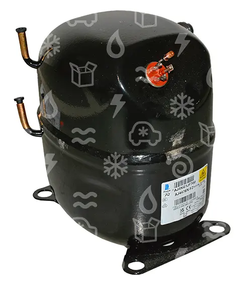 kompresor Tecumseh AJ4476N-FZ, HBP - R134a, R1234yf, 220 - 240V, 50 Hz, 1 fáze